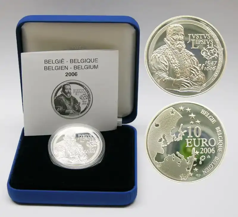 Bewährte Qualität | Belgien 10 Euro Justus Lipsius 2006 PP