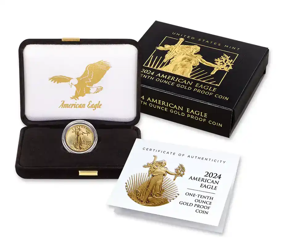 Beliebt | USA 2024 W 5 Dollar American Eagle PP