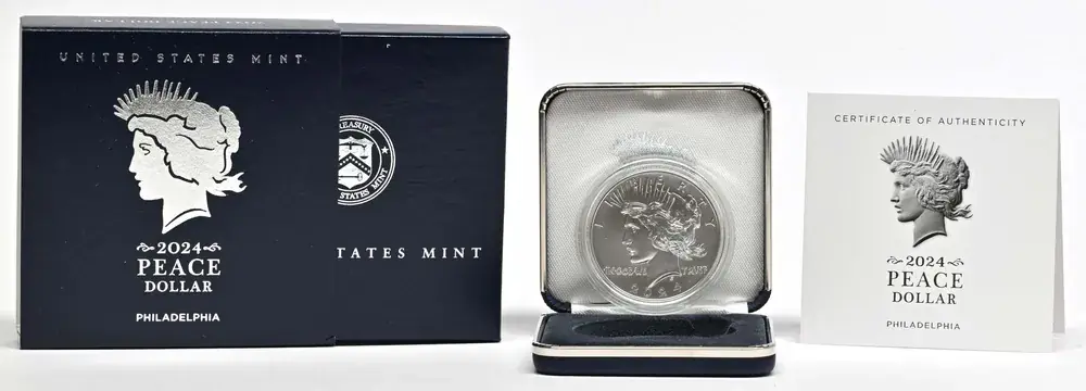 Peace Dollar 2024 Stgl. USA - Nur solange der Vorrat reicht