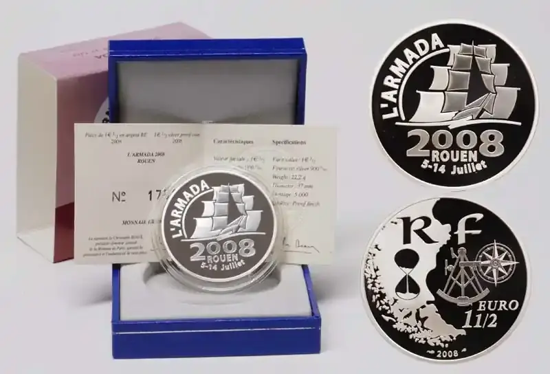 Frankreich 1,5 Euro Armada | Beliebt