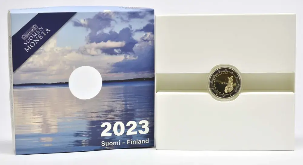 2 Euro Gesundheitsdienste 2023 PP Finnland - Sicher bezahlen