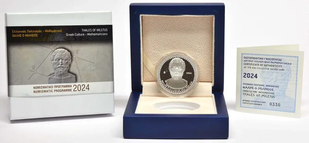 Bestseller | 10 Euro Thales 2024 PP Griechenland