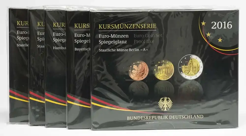 Letzte Stücke - KMS Deutschland 2016 PP A-J komplett