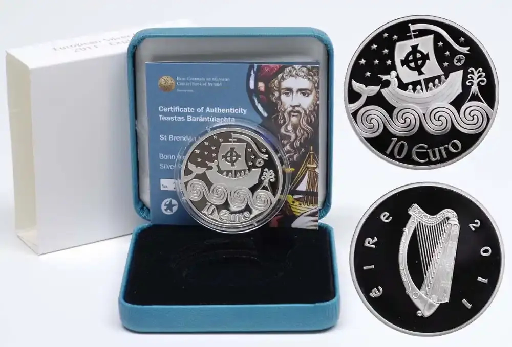 Irland 10 Euro St. Brendan 2011 PP | Bewährte Qualität