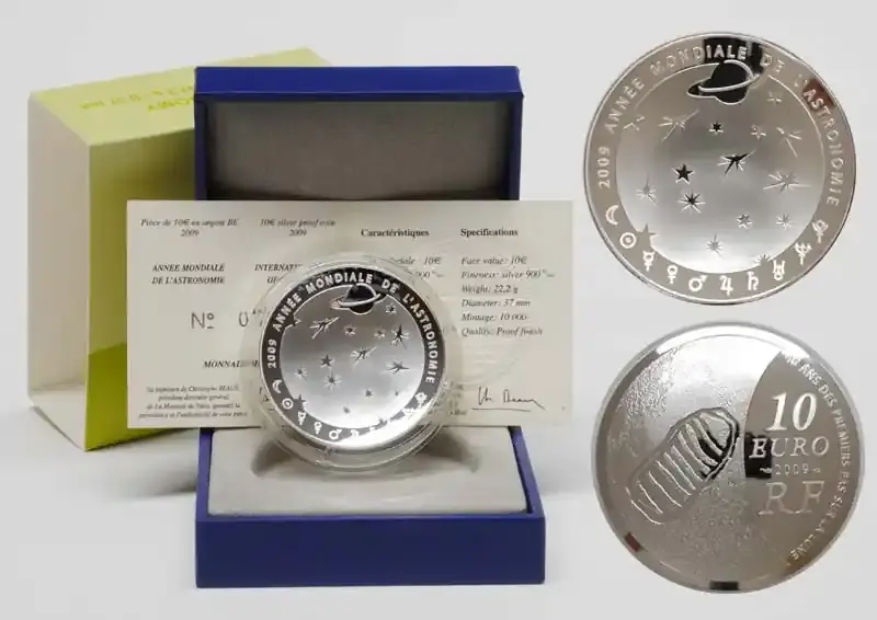 Bestpreis | Frankreich 10 Euro Astronomie 2009 PP