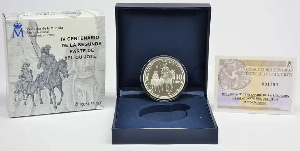 Spanien 10 Euro Don Quijote 2015 PP | Jetzt bestellen