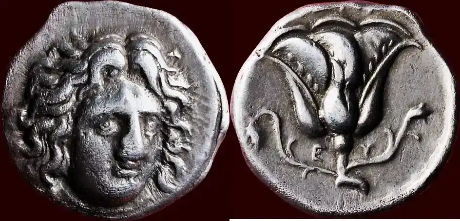 AR Didrachm 304-275 v. Chr. CARIAN ISLANDS, RHODOS – circa 304-275 BC ss - Mega-Angebot