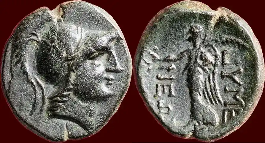 133-100 v. Chr. PHRYGIA, EUMENIA – AE 19, circa 133-100 BC ss - Sicher einkaufen