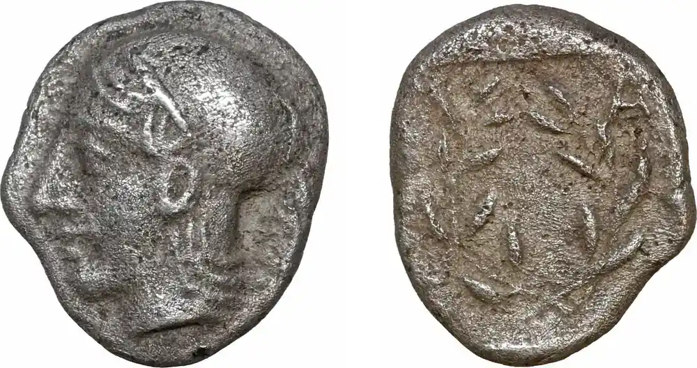 AEOLIS Elaia Diobol 450-400 BC XF+ - Kundenfavorit