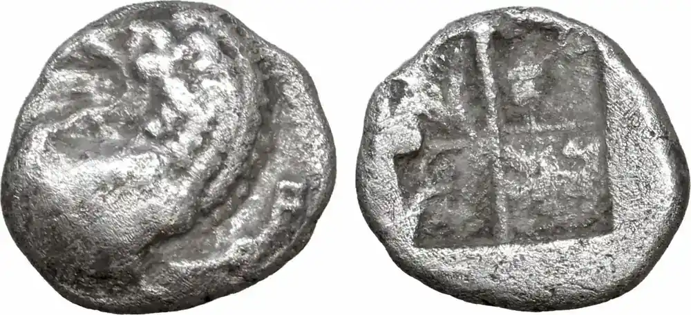 Top-Qualität | Thrace AR Trihemiobol 350-330 BC Chersonesos VF+