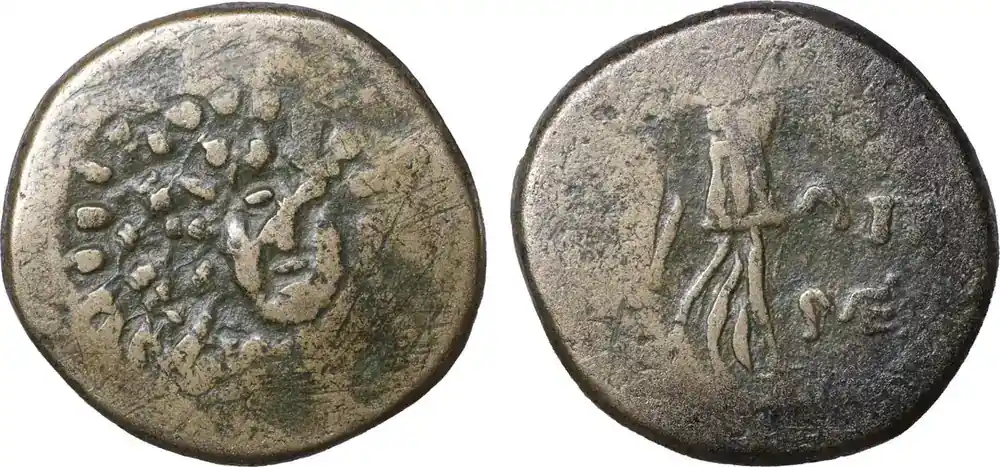 Hammerpreis | Amisos Bronze unit 100 BC Pontos VF