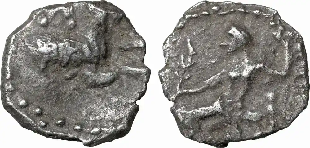Cilicia Silver Obol 4th century BC Uncertain mint aXF - Sichere Zahlung