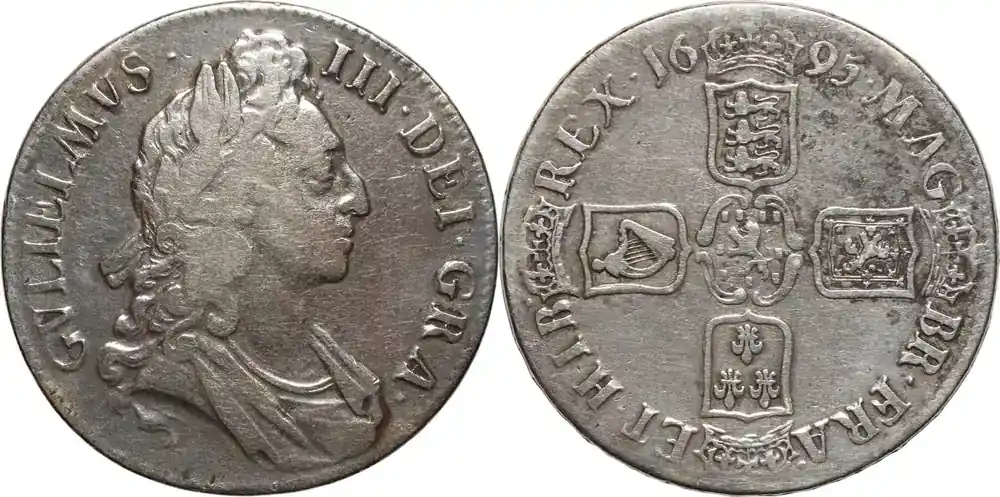 Sicher einkaufen | United Kingdom 1695 Crown William III E-6