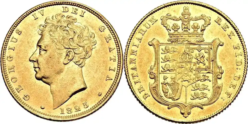 Mega-Angebot | United Kingdom 1825 Sovereign NGC AU58