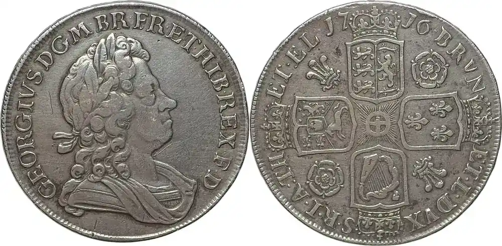 United Kingdom 1716 Crown George I | Auf Lager