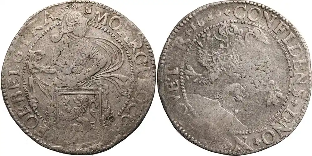 Top-Qualität - Netherlands, Utrecht Leeuwendaalder / Lion Daalder 1616 fast ss