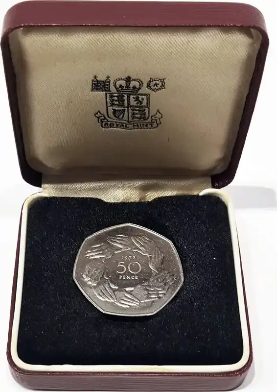 Great Britain 50 Pence 1973 PP - Neuzugang