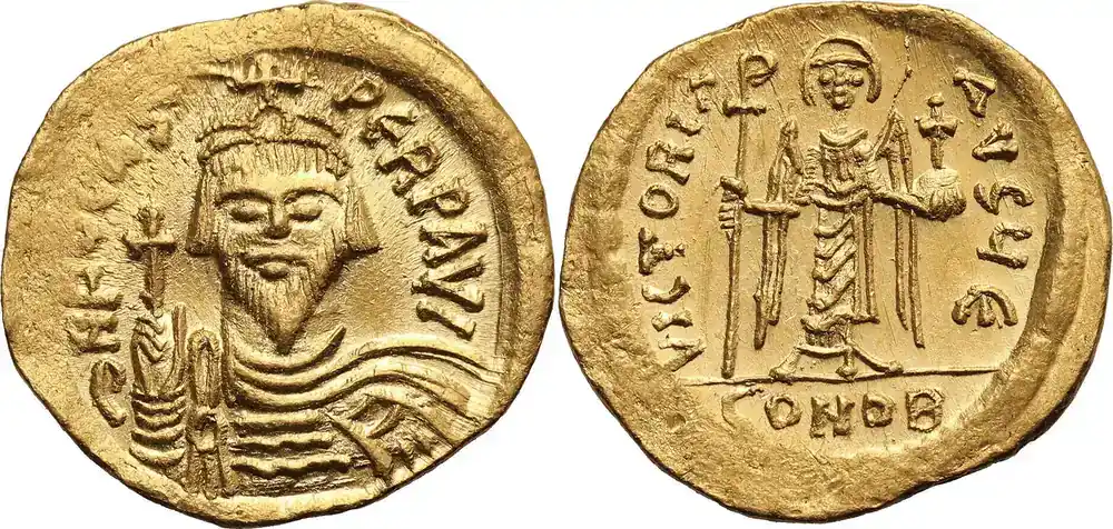 Hohe Qualität | Byzantine Empire, Phocas AV Solidus ca. 607-610 AD Constantinopolis fast St