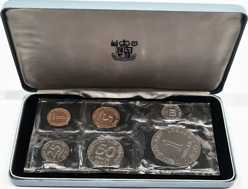 Trinidad and Tobago Proof Set 1970 PP - Bestseller
